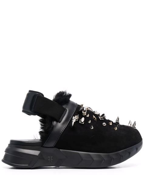 givenchy spike slides|givenchy slides cheap.